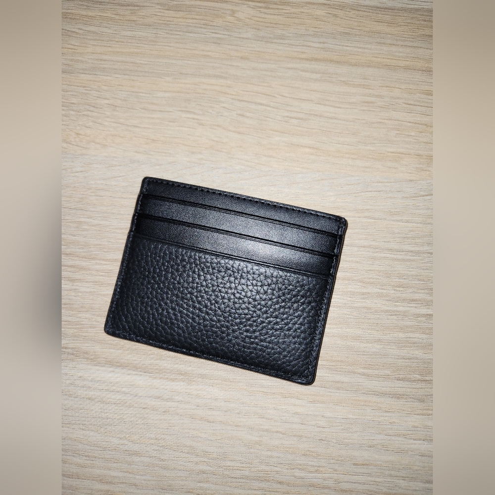 Michael Kors Cooper Pebbled Leather Tall Card Case - Picture 2 of 4